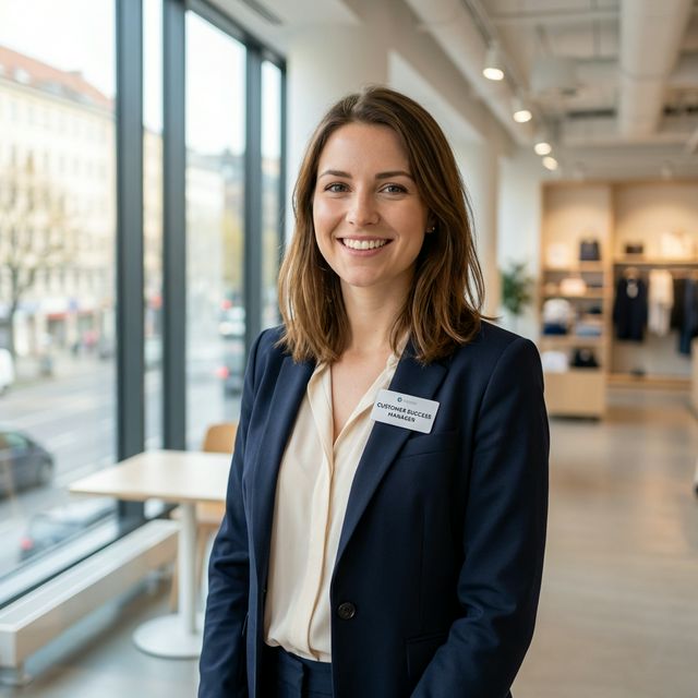 Zufriedene Head of Customer Success